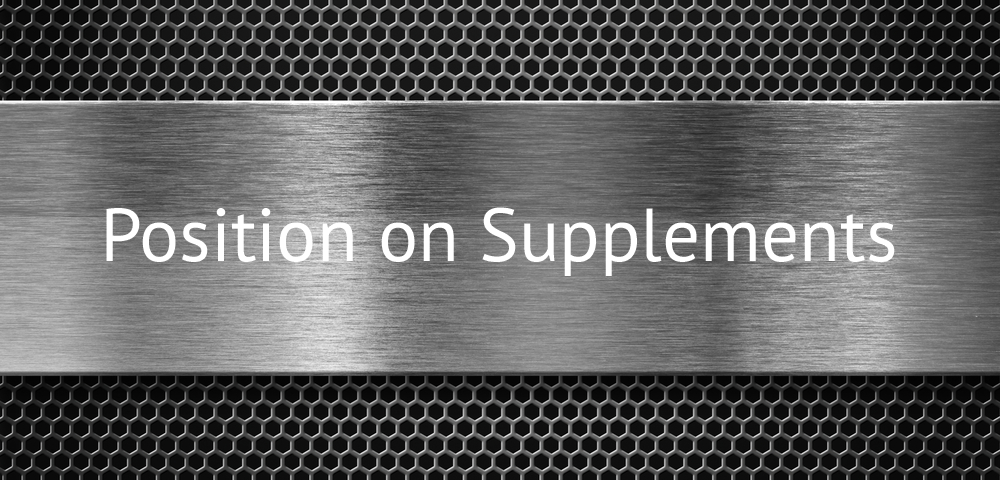 position on supplements header